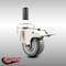Service Caster 3 Inch 316SS Gray Poly Swivel 7/8 Inch Expanding Stem Caster Lock Brake SCC SCC-SS316TTLEX20S314-PPUB-78 - alternate 5